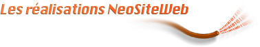 Les réalisations NeoSiteWeb